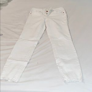 Jessica Simpson white jeans